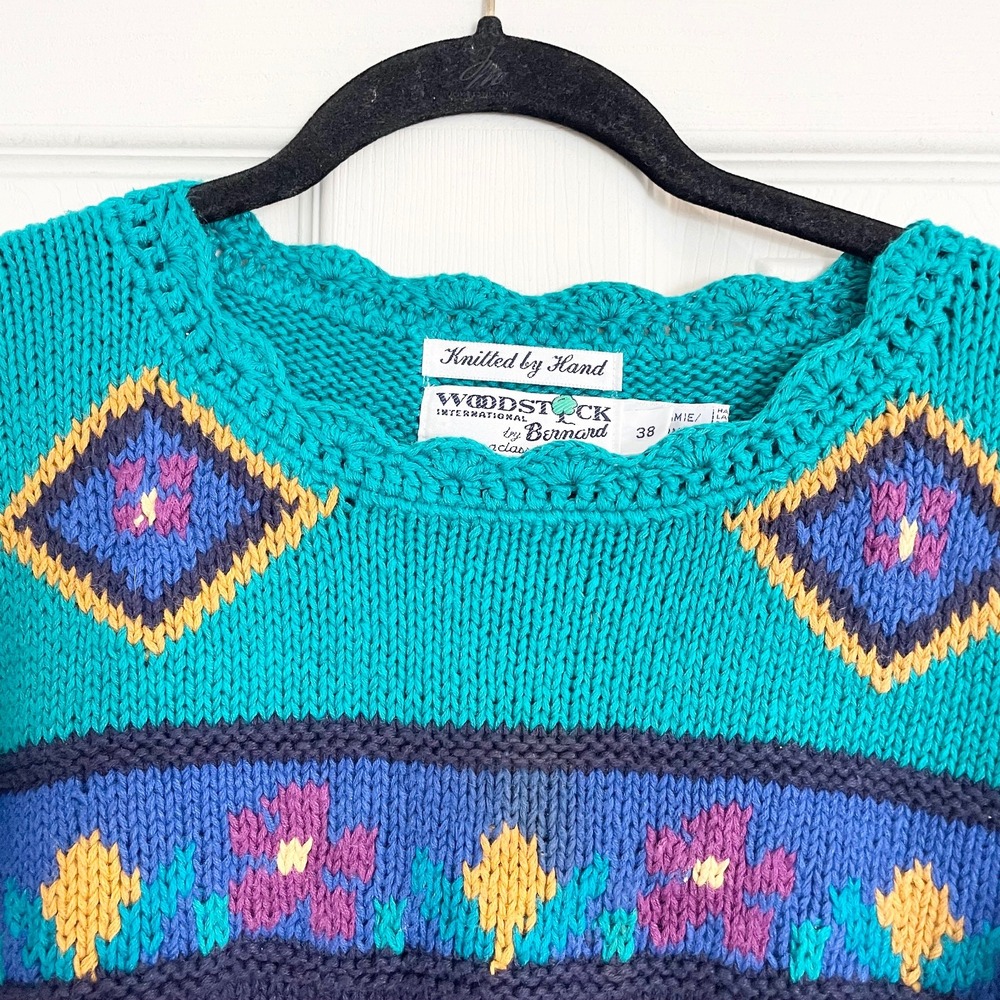 Colorful Knit Sweater - Picture 5 of 12
